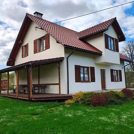 Bieszczadzkie Brzegi Appartement Ustrzyki Dolne Buitenkant foto