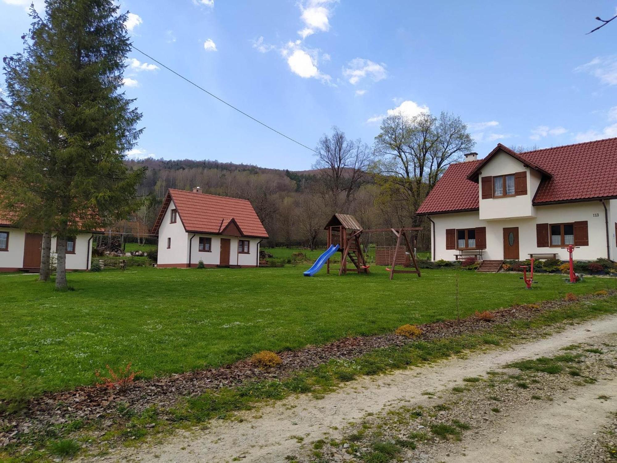 Bieszczadzkie Brzegi Appartement Ustrzyki Dolne Buitenkant foto