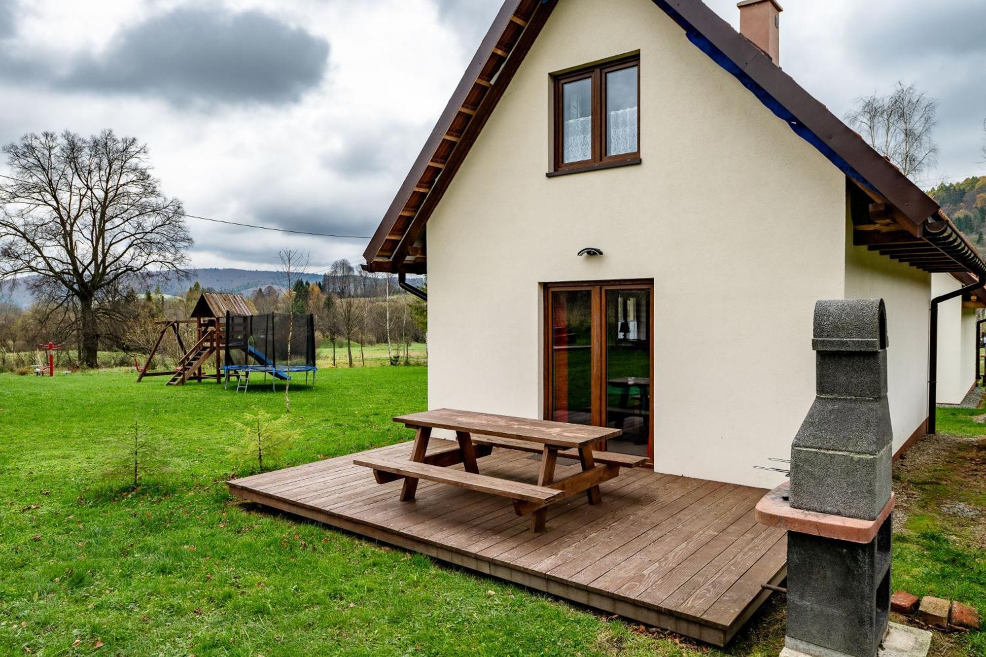 Bieszczadzkie Brzegi Appartement Ustrzyki Dolne Buitenkant foto